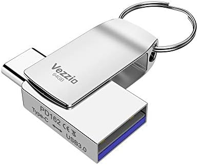 Vezzio Tip C USB fleš pogon, 2 u 1 Dual Port USB3.0 Memory Stick veliku brzinu za mobilni telefon