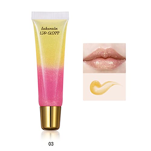 Osvijetlite sjajilo za usne po sjaju Easy Two Lip Moisturizing Fade water Colors lip Lip Makeup Gloss