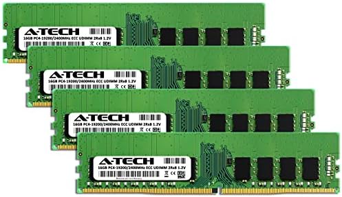 A-Tech 64GB komplet memorije RAM za supermicro x11scw-f - DDR4 2400MHz PC4-19200 ECC nebuchered udimm 2rx8 1.2V
