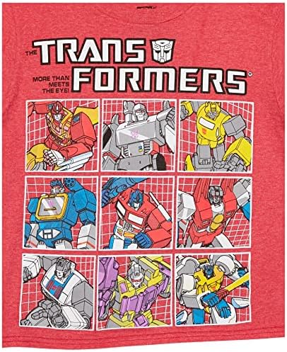 Hasbro Boys 2-Pack Transformers Optimus Prime Graphic T-Shirts