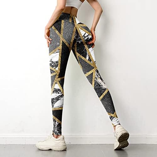 Miashui Crazy Yoga pantalone sa džepovima za žene trening trbuščić pantalone za trčanje helanke plus veličine