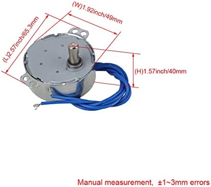 CNBTR 5-6 RPM gramofon za sinhroni električni motor AC110V CW / CCW TYC-50 sa setom osovine od 10