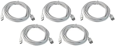 Vaša prodavnica kabela pet pakovanja od 15 stopa USB 2.0 Extension kablovi