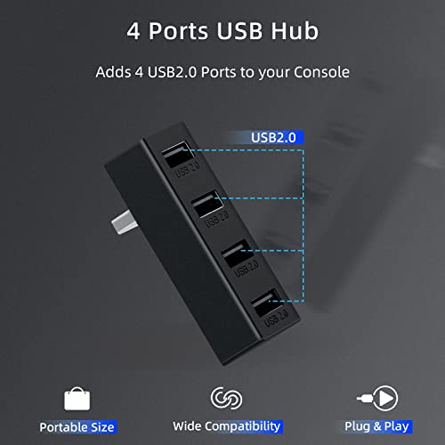 WIGEARSS 4 portove 2.0 USB čvorište prenosivi brzi USB čvorište razdjelnika za proširenje dodaci