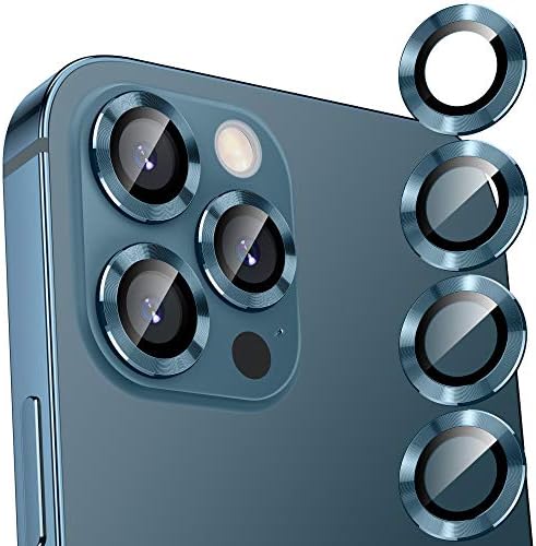 Buluby za iPhone 12 Pro Max zaštitni poklopac sočiva kamere, 3 kom HD kaljeno staklo Metal full cover