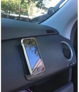 Car Mount Dash kompatibilan sa LG K92 5G telefonom - ljepljivi držač ne-klizanja MAT BLACK