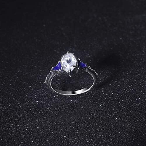 2023 Novi angažirani prsten cirkon konjički prsten svijetli okrugli moda za žene nakit nakit očiju