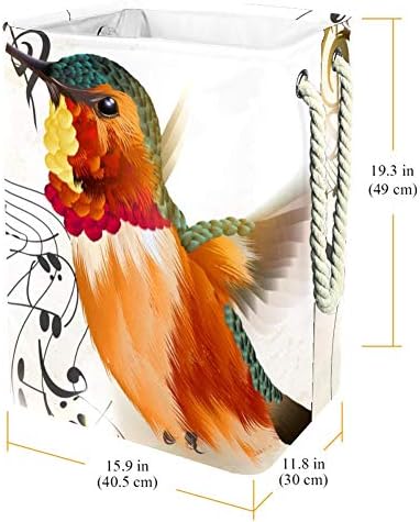 Unicey Hummingbird svira muziku Note korpa za veš sklopiva korpa za kantu za odlaganje beba korpa