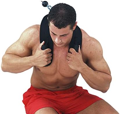 Bestsport 2pcs crna kaiševa za teretane za žene rastezanje Muškarci Core Stražnja ramena Oprema Kablovska fitness