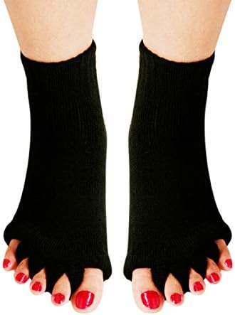 AIBEARTY 3 pari Yoga Sport Teretana Pet nožnog separatora Čarapa za poravnavanje stopala Masaža za masažu