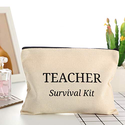 12 komada učiteljica kozmetička torba platnene torbe za šminkanje učiteljica olovka torbica