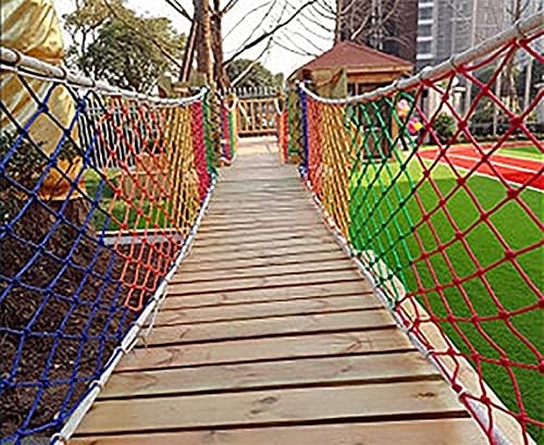 HAPPLiGNLY boji Rope dekorativne ograde, igralište sigurnosna mreža za teške uslove rada mreža za baštu,