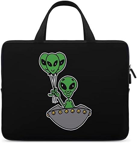 Smiješne vanzemaljske trendi torba za laptop vodootporna računala Noseća futrola za žene za žene muškarci