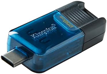 Kingston DataTraveler 80 m 256GB USB-C Flash Drive | USB 3.2 Gen 1 | Do 200mb / s | DT80M / 256GB