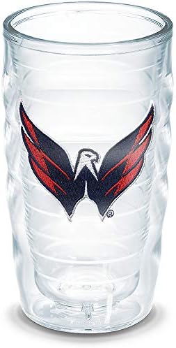 Tervis izrađen u SAD-u dvostruko zidani NHL Washington Capitals Izolirani šamblerski kup drže piće hladno