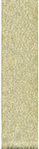 Varray Galena metalik obrtna vrpca, širok 7/8 inča sa 100-dvorišnim kalemom, zlatom