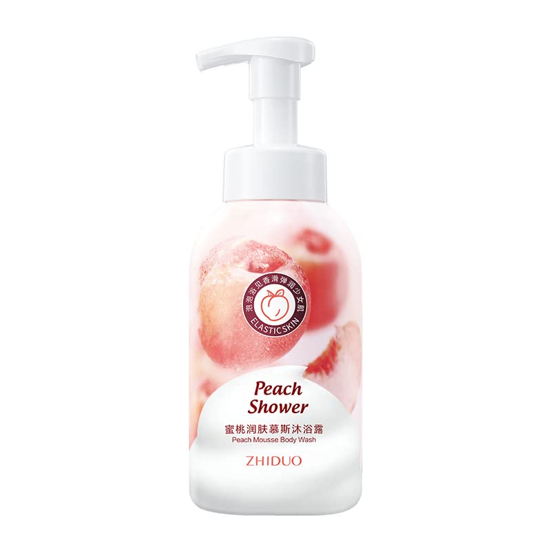 WEERSHUN hidratantni mousse gel za tuširanje peach bubble clean miris gel za tuširanje hotel