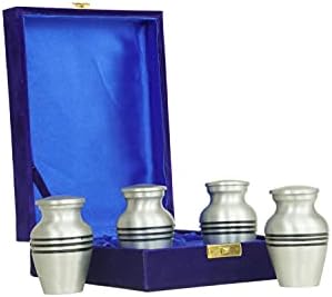 Bhartiya HandIcRafts Pogrebna urna za ljudski pepeo čuva za odrasle Kremacija URNS | Memorijalna urna i sahrana