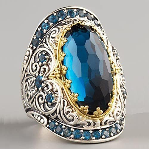 Modni prstenovi za žene legura vjenčani prsten klasični ljubičasti kružni prsten za muškarce nakit