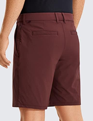 CRZ joga muške kratke hlače za golf - 7 '' / 9 '' Slim Fit vodootporni atletski ležerni radovi s