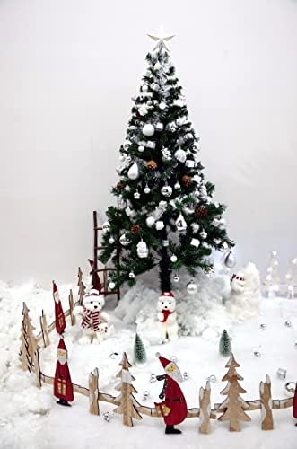 Božić tree Ornament, 104 kom miješanih Božić viseći ukrasi Shatterproof Božić Ball Set za Božić