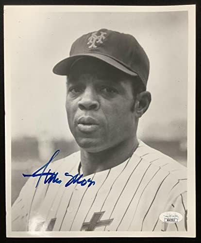 Willie možda potpisuju fotografiju 8x10 Bejzbol kaži Hej Kid Ny Mets SF Giants Hof JSA - AUTOGREM MLB Photos
