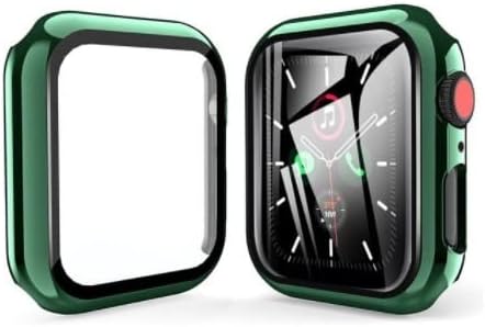 2 Pakovanje tvrdog računara sa kaljenim zaštitnim zaštitom stakla kompatibilan sa Apple Watch serijom