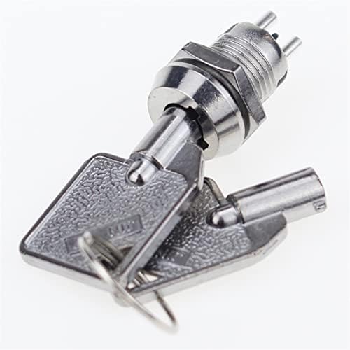 Zaahh ključ za uključivanje / isključivanje D102 12mm mikro barel elektronski ključ prekidač 2 Poziton