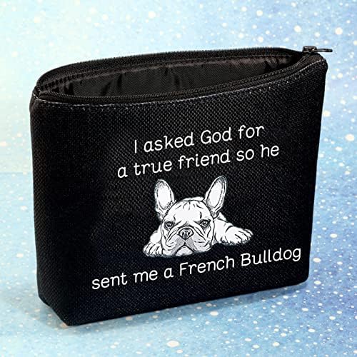 G2TUP francuski buldog ljubavnik poklon francuski buldog kozmetička torba Bog poslala mi je francuski buldog