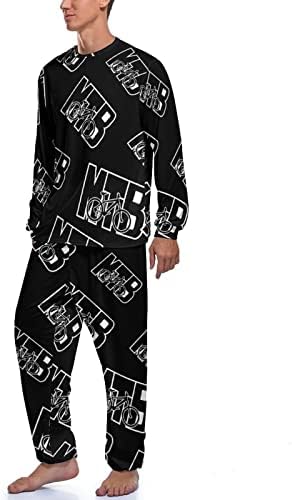 MTB Mountain Bike muški set pidžama dugih rukava Sleepwear Loung Set Pjs za putovanja u spavaću sobu