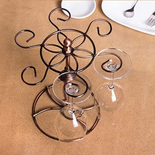 Moderna jednostavnost vinska naočala stalak za stalak, staklo za sušenje stakla metalni vinski čašica držač