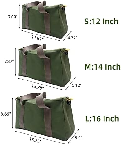 12-inčna torba za usta, torba za alate za gležnja, torba za zaštitu alata za tešku sposobnost, tota