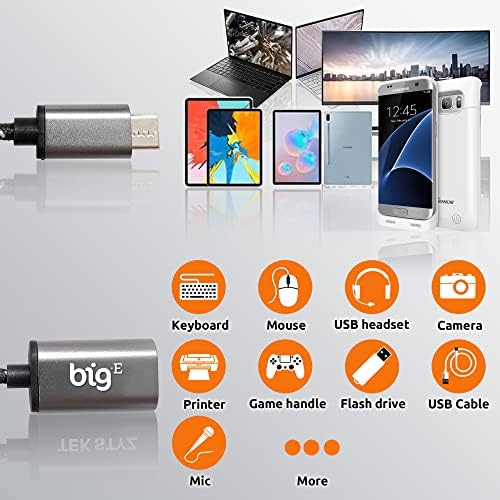 Big-e USB C do USB 3.0 Ženski OTG adapter kompatibilan je sa vašim Samsung SM-N976F za puni USB na The Wreiid
