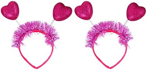 Partykindom 2pcs Creative Girl Headwear Romantični dodaci za kosu Valentinovo Poklon za dom