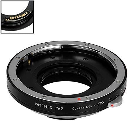 Fotodiox Pro Adapter za montiranje sočiva kompatibilan sa Bronica GS - 1 Mount SLR objektivima na Canon EOS Mount D/SLR tijelo kamere - sa Gen10 čipom za potvrdu fokusa