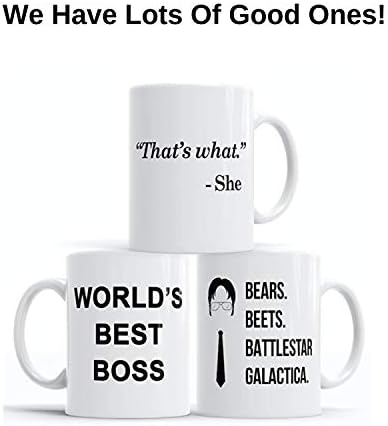 COOL Af Bears Beets Battlestar Galactica Shot Glass - Kancelarijska roba | smiješni novitet poklon