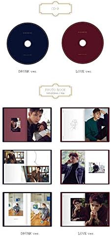 SM Entertainment Ryeowook Super Junior - pijan na ljubavi [pijan a ver.] CD + brošura + fotokard