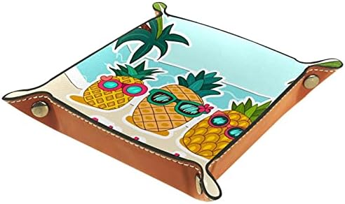 Aloha ananas za skladištenje ladice za ležište kože CATCHALL CACHELLY TRAY BOX BODINDIDE TRAY KLJUČ