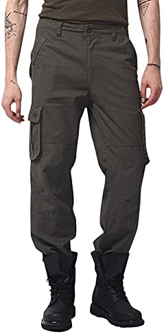 Diyago Cargo Hlače za muškarce Modne ležerne taktičke komunalne pantalone s više džepova ravno-nogalno