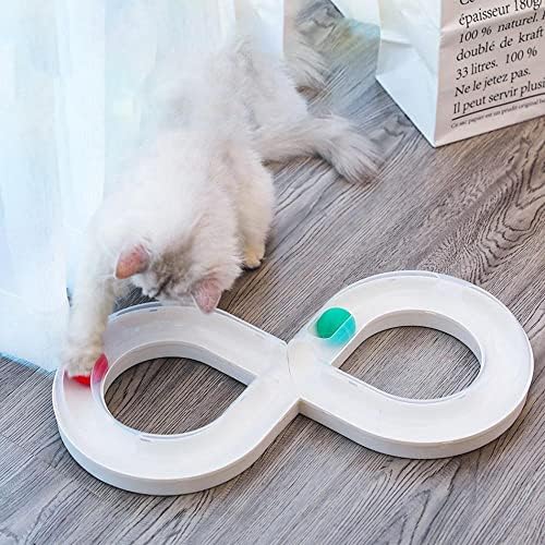 Oallk mačka igračke kuglice za kućne ljubimce Igračke za mačke Inteligencija Igraj disk Tragovi