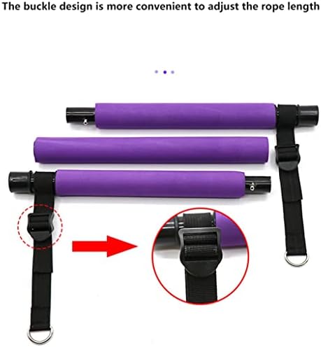 QUUL Yoga Pilates bar štap sa trakom za otpor domaća teretana za toniranje mišića Bar fitnes za rastezanje