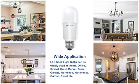 Jolux LED Stick sijalice, zatvorene Učvršćenje Nominalna,100w ekvivalent, 1500 lumena, srednje