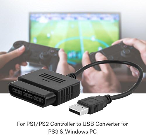 Socobeta USB Adapter Converter kompatibilan sa Playstation1 / 2 kontroler PS1 PS2 na PS3 PC