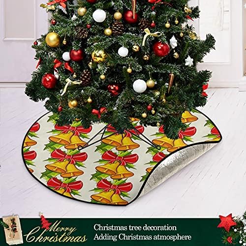 Božićna zvona božićna mat vodootporna stalka za stalke trake mat tepih ispod božićnog drvca Pribor za Xmas