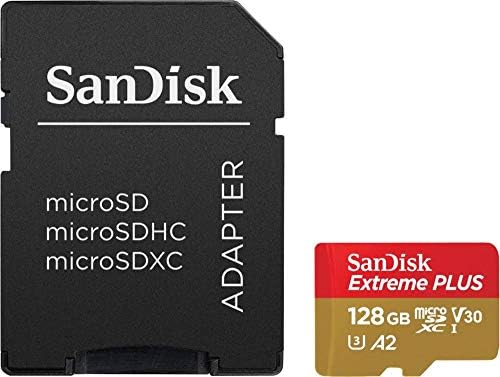 SanDisk Extreme Plus microSDXC UHS-I kartica sa adapterom, 128GB, SDSQXBZ-128g-ANCMA