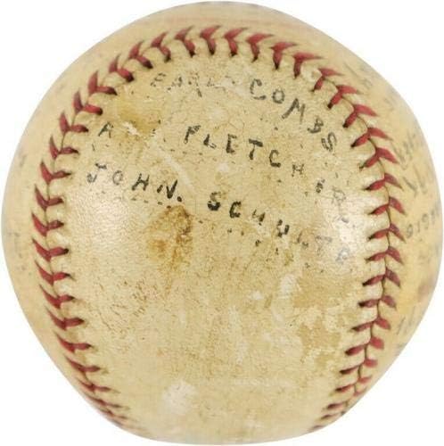 Lou Gehrig Single potpisan 1934. Službena američka liga Haridige Baseball JSA COA - AUTOGREMENA BASEBALLS
