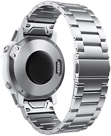 Daikmz traka za sat za Garmin Fenix 7S 6S Pro Watch Quick Release nehrđajući čelik Wrist Band 20mm remen