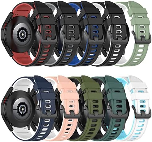 20 mm Nema praznina Službeni pametni sat za Samsung Galaxy Watch 4 Classic 46 42mm / satovi4 44 40mm silikonske