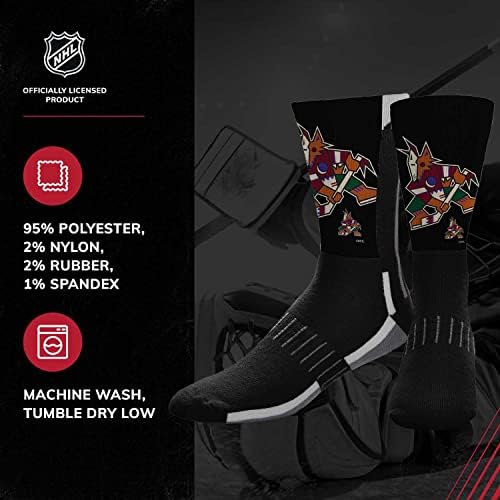 Adult NHL Zoom Curve Team Crew čarape, za muškarce i žene, odjeća za Dan igre