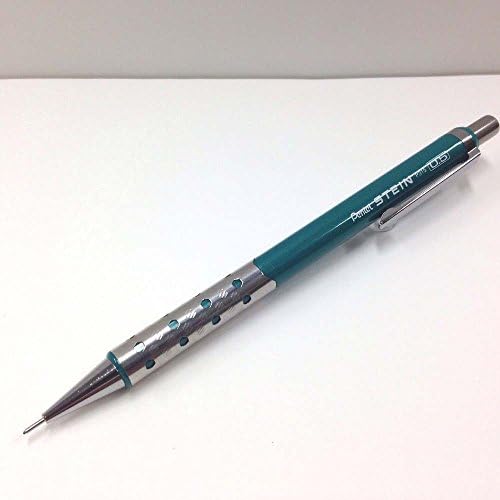Pentel P315-MD Stein mehaničke olovke, metalik zelena osovina, set od 10